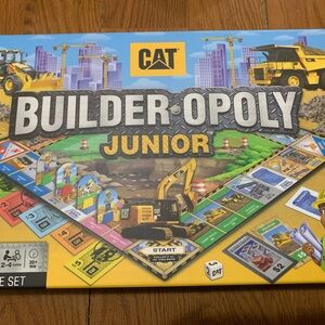 CAT Builder-Opoly Junior Board Game - Monopoly Construction for Kids&Adults NEW